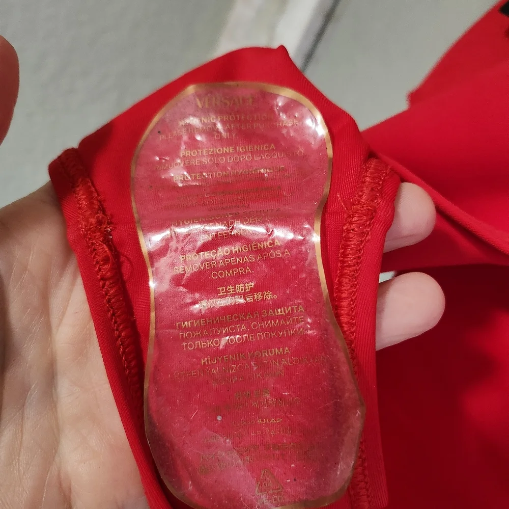 Versace Greca Border One-Piece Swimsuit SIZE 4(L) - Picture 15 of 16